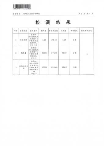 檢測結(jié)果